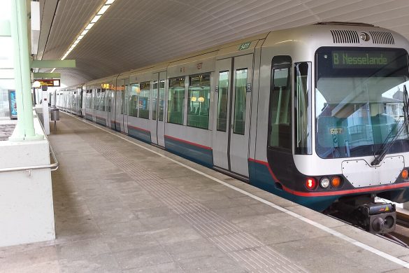 רכבת מטרו של RET ברוטרדם