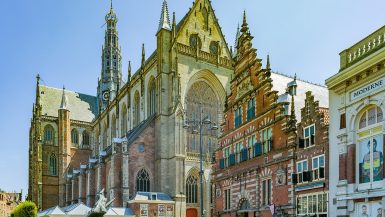 Grote Markt Haarlem church