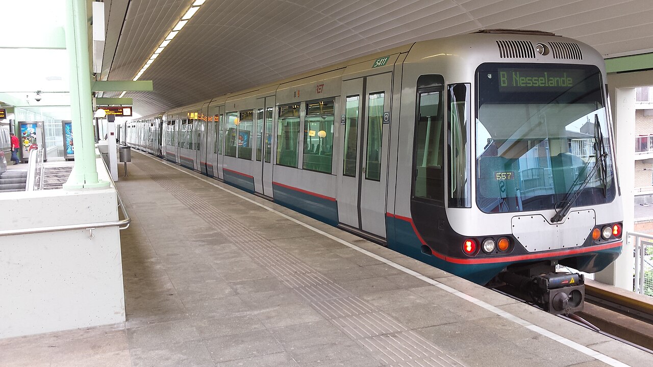 רכבת מטרו של RET ברוטרדם